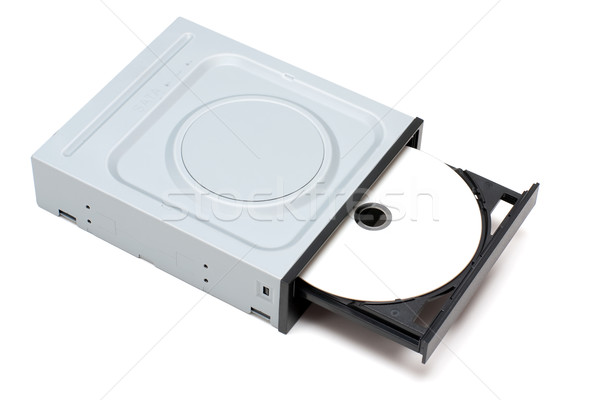 DVD Drive with disk Stock photo © timbrk