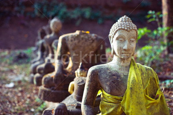 Edad antigua templo piedra Asia Foto stock © timbrk