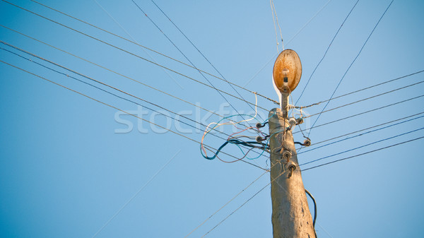 Old lamppost Stock photo © timbrk
