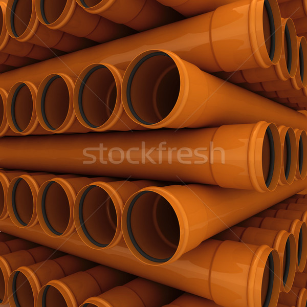 Drain pipes Stock photo © timbrk