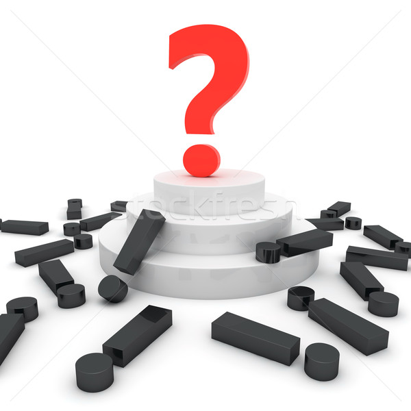 Big question Stock photo © timbrk