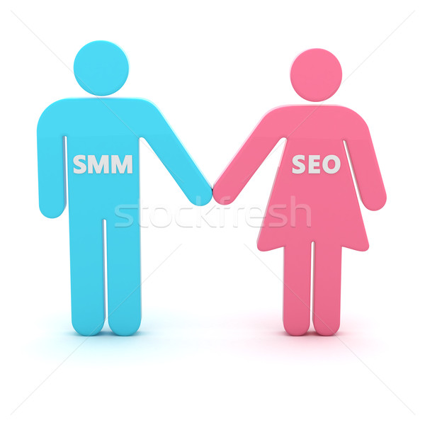 SMM and SEO Stock photo © timbrk
