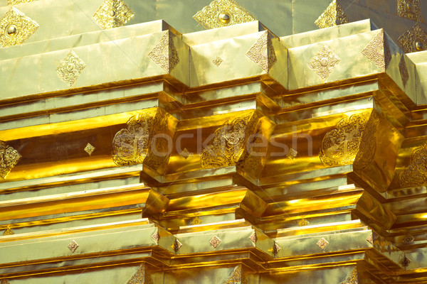 Golden chedi Stock photo © timbrk