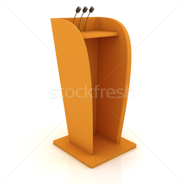 Speaker's podium Stock photo © timbrk
