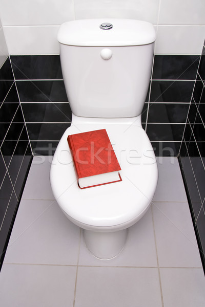 Book in the toilet Stock photo © timbrk