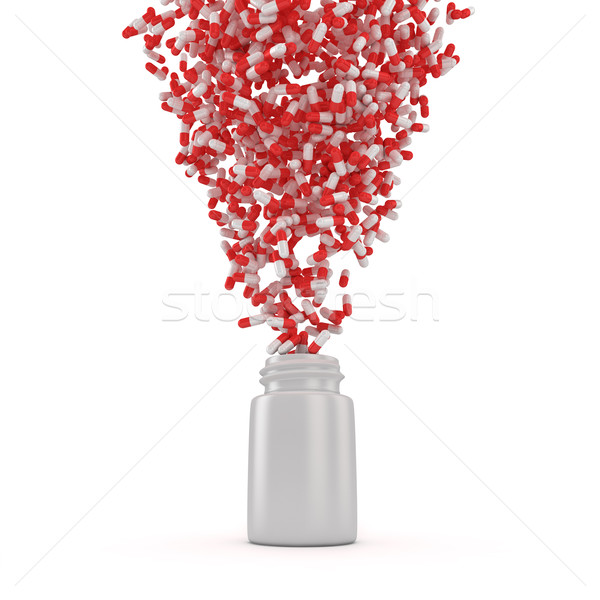 Pills whirlwind Stock photo © timbrk