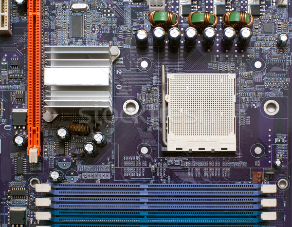 Close-up of mainboard Stock photo © timbrk