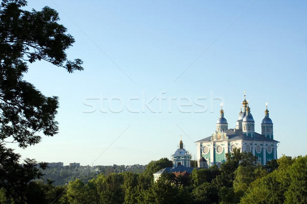 Cathedral in Smolensk, Russia Stock photo © timbrk