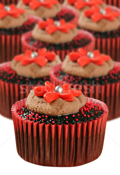 [[stock_photo]]: Chocolat · rouge · délicieux · alimentaire