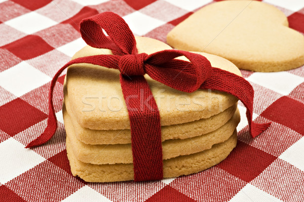 Stockfoto: Hart · cookies · voedsel · liefde
