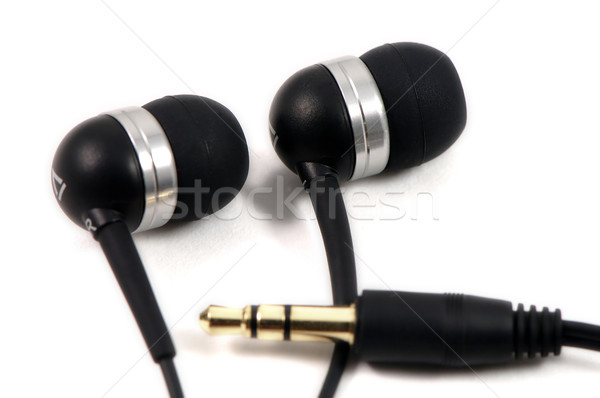 MP3 player headphones Stock photo © tito