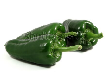 Three green paprica Stock photo © tito