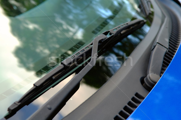 Car windshield wiper Stock photo © tito