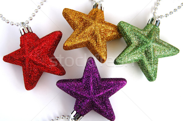 Colorful christmas stars Stock photo © tito