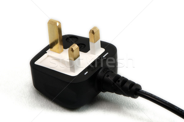 электрические Plug мнение белый черный Сток-фото © tito