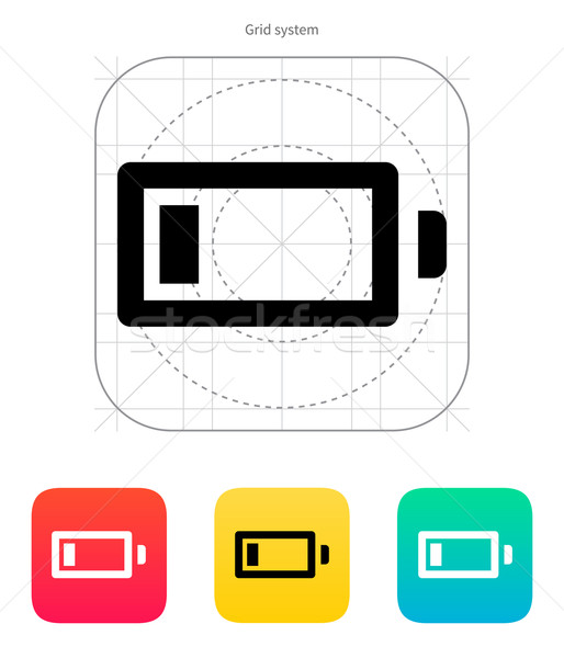 Little charge battery icon. Vector illustration. Stock photo © tkacchuk