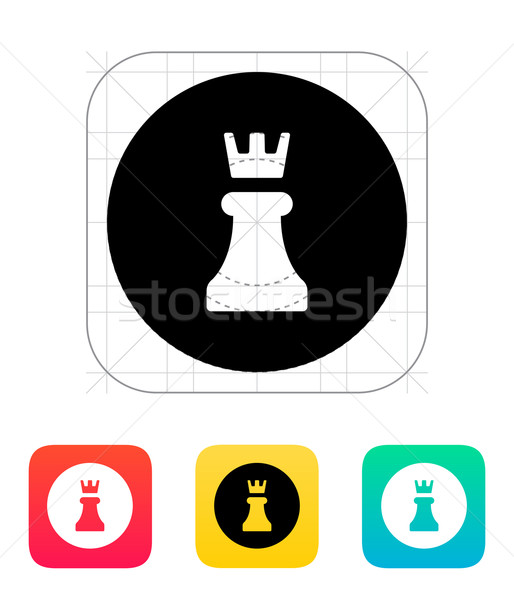 Chess Rook icon. Stock photo © tkacchuk
