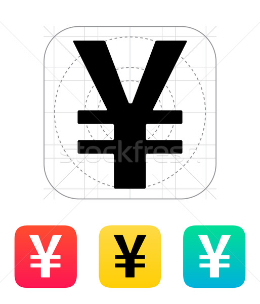 Chinese yuan icon. Stock photo © tkacchuk