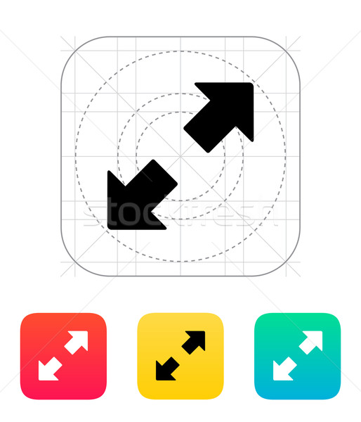 Fullscreen icon. Stock photo © tkacchuk