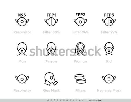 Stock photo: Sexual orientation icons on white background