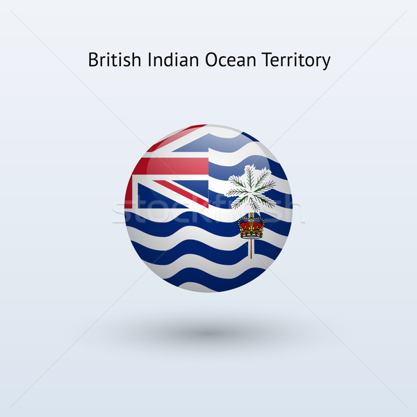 British Indian Ocean Territory round flag. Stock photo © tkacchuk