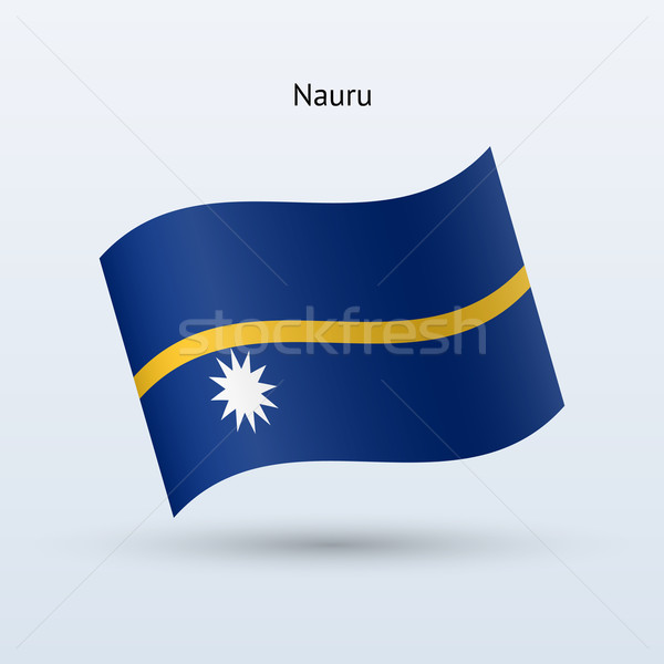 Nauru pavilion formă gri semna Imagine de stoc © tkacchuk