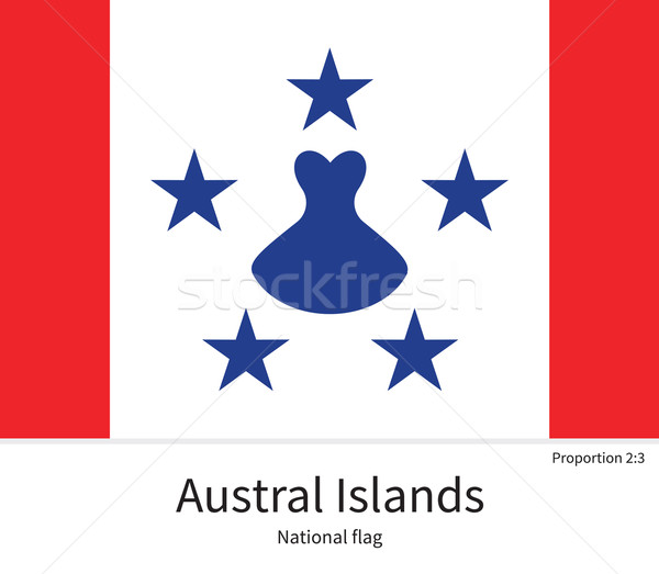 Vlag eilanden corrigeren element kleuren onderwijs Stockfoto © tkacchuk