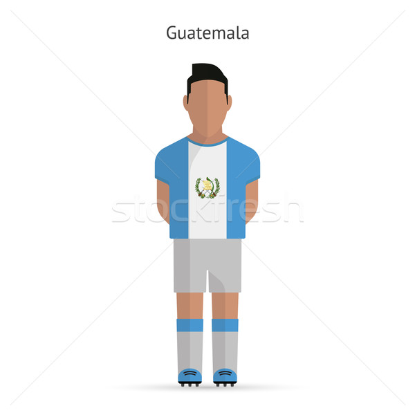Guatemala fotbal uniforma abstract fitness Imagine de stoc © tkacchuk