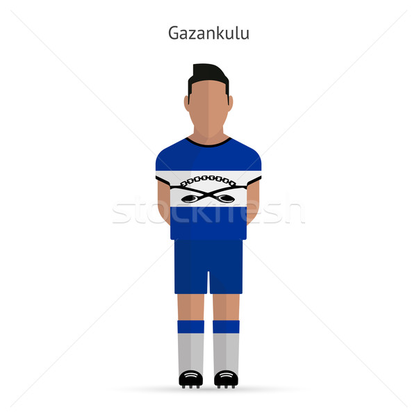 Stock photo: Gazankulu football player. Soccer uniform.