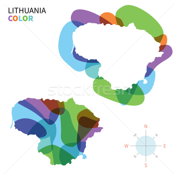 Vector map Vilnius Lithuania PDF