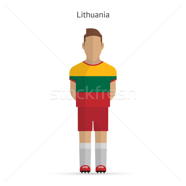 Lituanie football uniforme résumé fitness [[stock_photo]] © tkacchuk