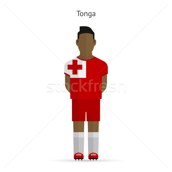 Tonga football player. Soccer uniform. Stock photo © tkacchuk