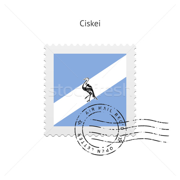 Ciskei Flag Postage Stamp. Stock photo © tkacchuk