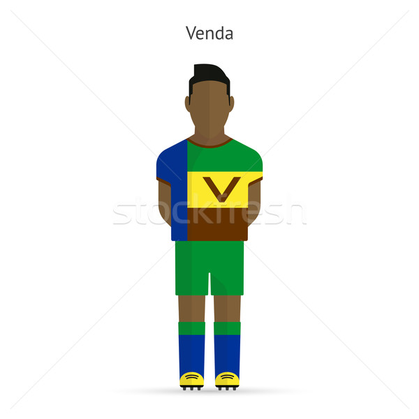 Venda football player. Soccer uniform. Stock photo © tkacchuk