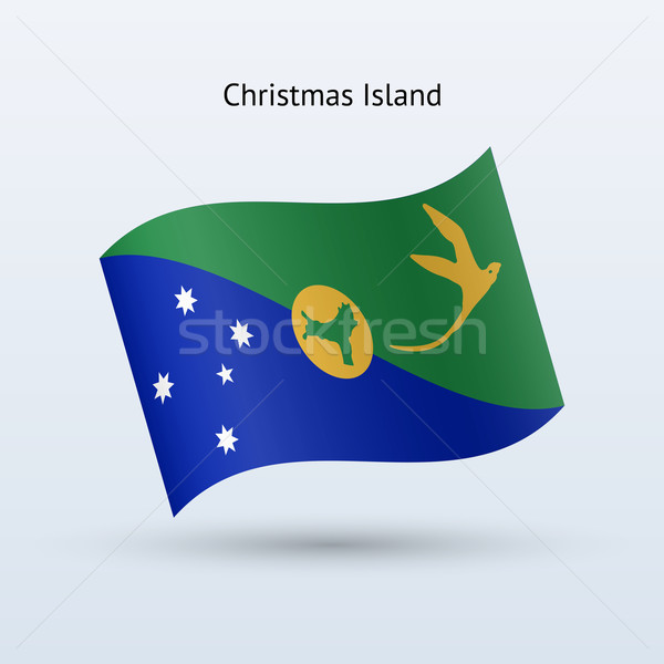 商业照片: 圣诞节 ·岛·旗· 形式 · 灰色