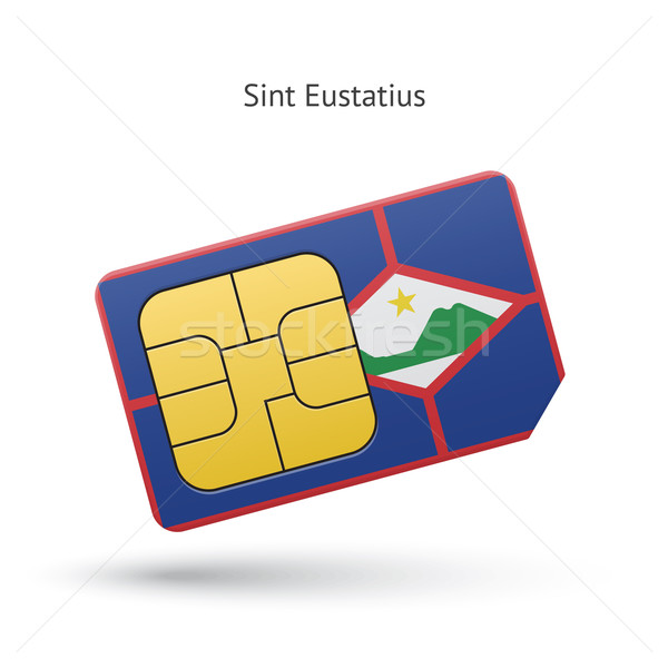 Teléfono móvil tarjeta bandera negocios diseno tecnología Foto stock © tkacchuk