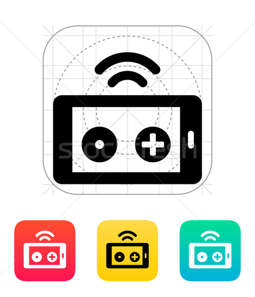 Phone remote controller icon. Stock photo © tkacchuk