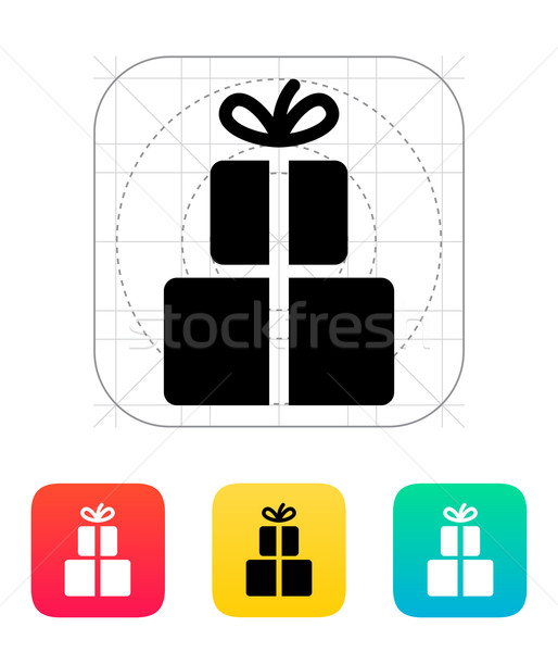 Gifts icon. Stock photo © tkacchuk