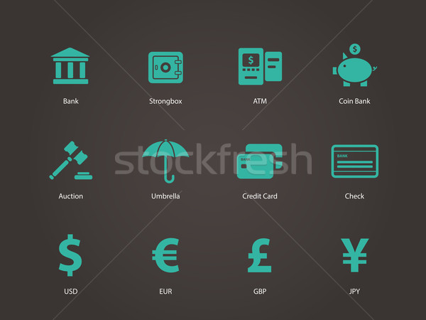 Banking icons. Stock photo © tkacchuk