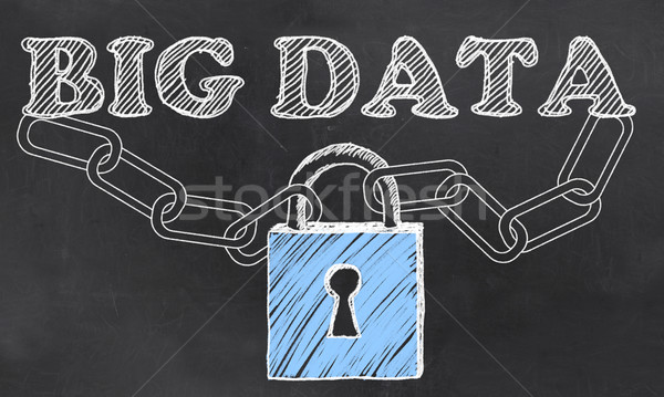 Stock photo: Big Data IT Security