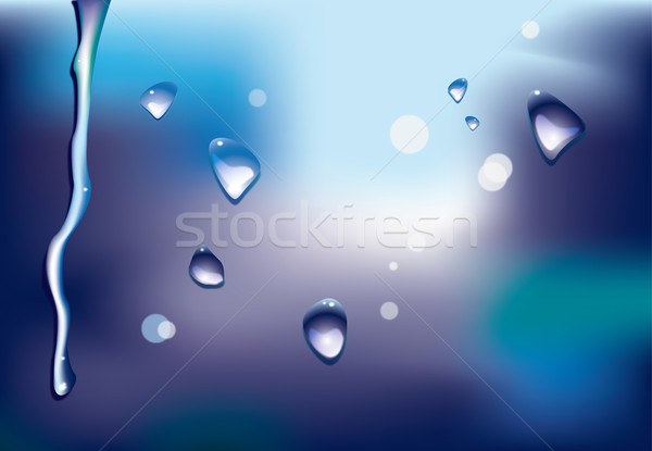 Janela realista vidro fundo limpar Foto stock © TLFurrer