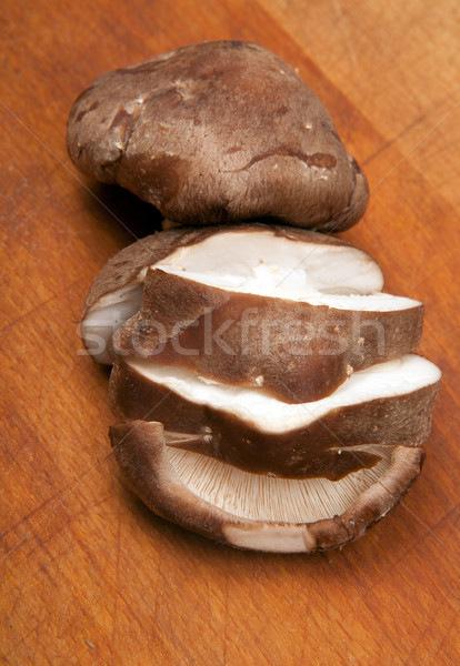 Champignons cuisson bord prêt cuit sauvage [[stock_photo]] © tlorna