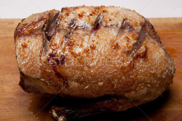 Duck roast cooking bird Stock photo © tlorna