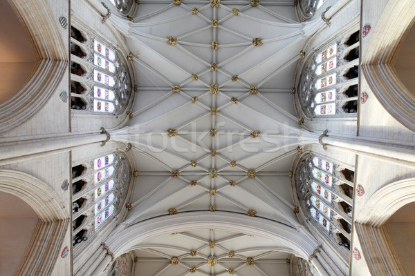 Inglaterra interior techo edificio iglesia Foto stock © tlorna