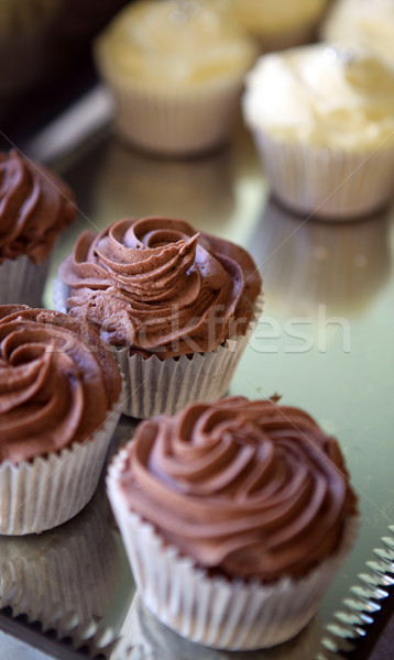 Cake dienblad klein dessert muffin Stockfoto © tlorna