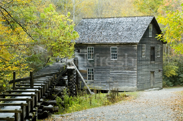 Mingus Mill Smoky Mountains Stock photo © tmainiero