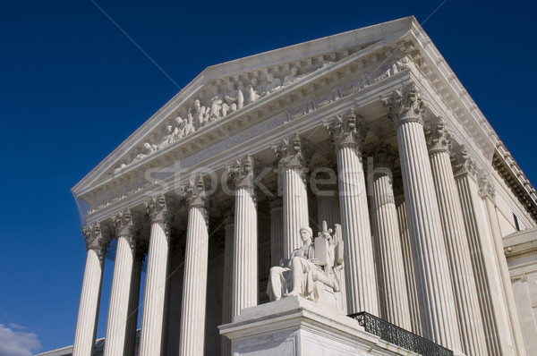 Bíróság Egyesült Államok Washington DC USA utazás törvény Stock fotó © tmainiero