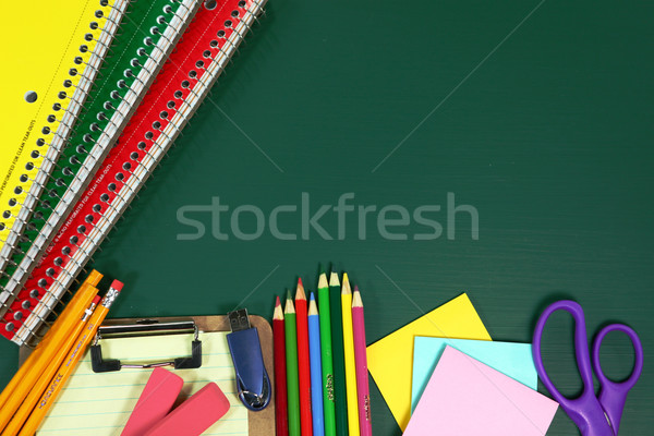 Back to School Items With Copy Space Stock photo © tobkatrina