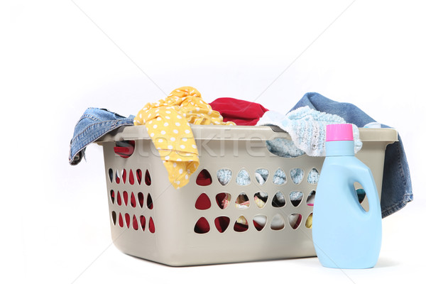 Household Chore of Laundry Waiting to Be Done Stock photo © tobkatrina