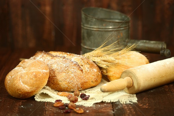 Baking Fresh Baked Bread Stock photo © tobkatrina